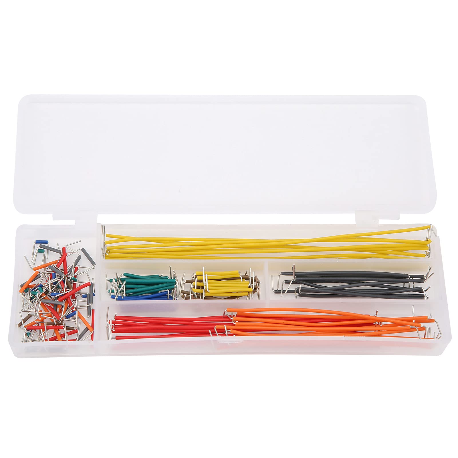 140pcs Breadboard -Jumper Draht Sortiertes Kit Easy Insertion Projects Plastic Storage Box 140pcs Breadboard -Jumper Draht Sortiertes Kit Easy Insertion Projects Plastic Storage Box von YUKOFE