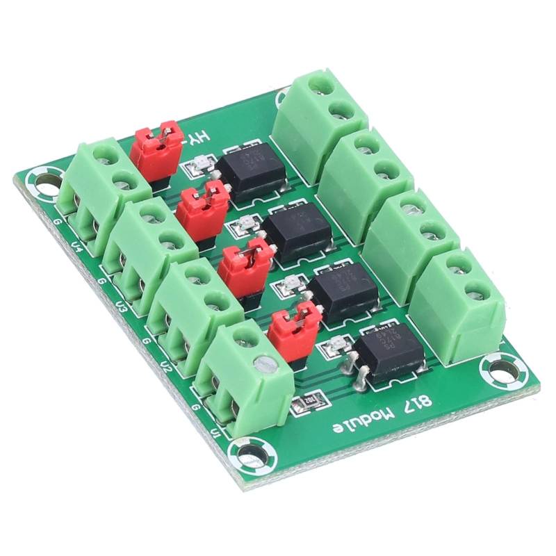 Spannungsregeladaptermodul 4 Straße 817 Optokoppler Anti -Interferenz -Photoelektrikum -Isolierungsmodul für elektronische Projekte von YUKOFE