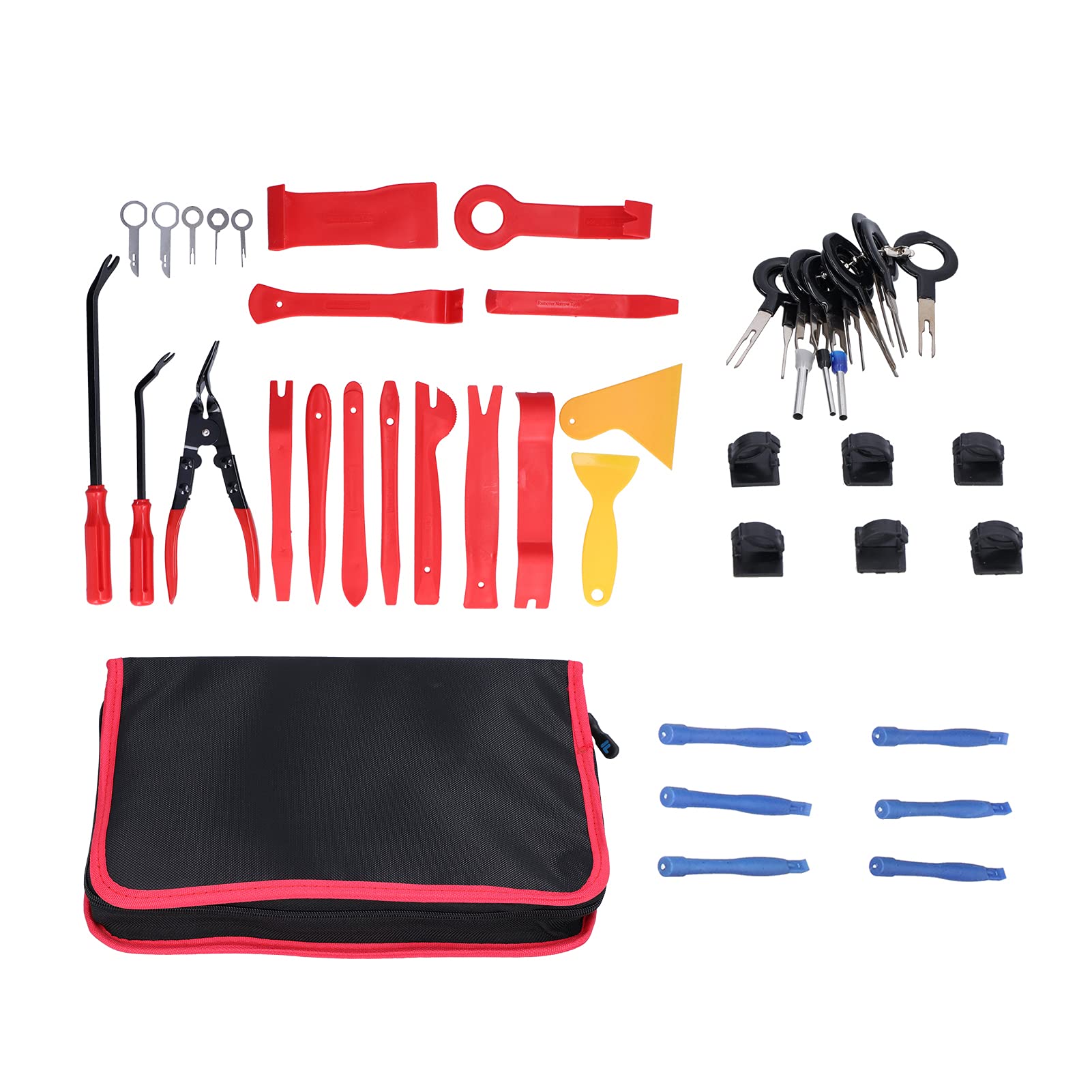YUKOFE 45pcs Audioentfernung Tool Kit Langlebige Auto -DVD -Innenausstattung Demontage Set für die Automodifikation geeignet YUKOFE 45pcs Audioentfernung Tool Kit Langlebige Auto -DVD -Innenausstattung Demontage Set für die Automodifikation geeignet von YUKOFE