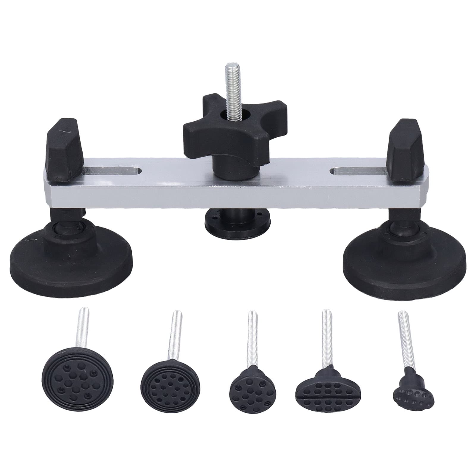YUKOFE Dent Bridge Puller Set Auto Car Körper lackfreie Hagelentfernung Reparaturwerkzeug Kit Lifter Schwarz Silber 6 Stile Automobile Kühlschrank Motorrad Waschmaschine DIY Home Home YUKOFE Dent Bridge Puller Set Auto Car Körper lackfreie Hagelentfernung Reparaturwerkzeug Kit Lifter Schwarz Silber 6 Stile Automobile Kühlschrank Motorrad Waschmaschine DIY Home Home von YUKOFE
