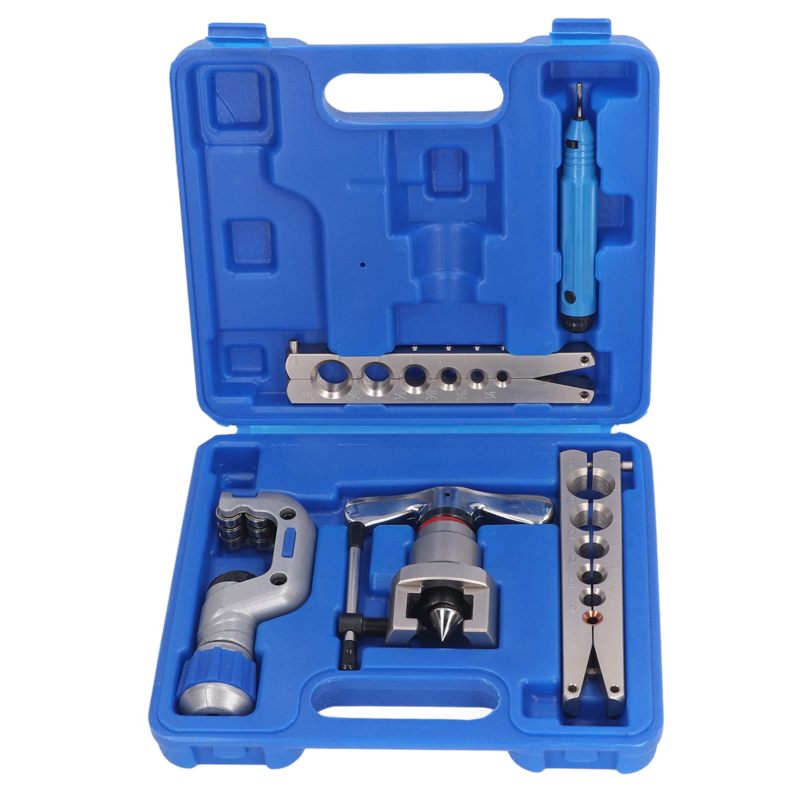 YUKOFE Flocken -Werkzeugkit Set exzentrischer Rohrexpander Schwerer Schlauch Flacking Tool Set 45 -Grad -Kegel für Kühlerkessel YUKOFE Flocken -Werkzeugkit Set exzentrischer Rohrexpander Schwerer Schlauch Flacking Tool Set 45 -Grad -Kegel für Kühlerkessel von YUKOFE