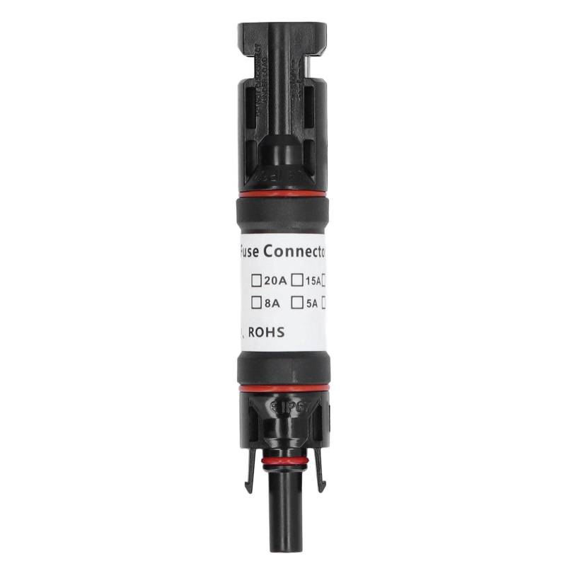 YUKOFE Solar -PV -Halter PPO Messing Connector Selbstverriegelungssystem DC 1000V für den Außenbereich dauerhaft (20A) von YUKOFE