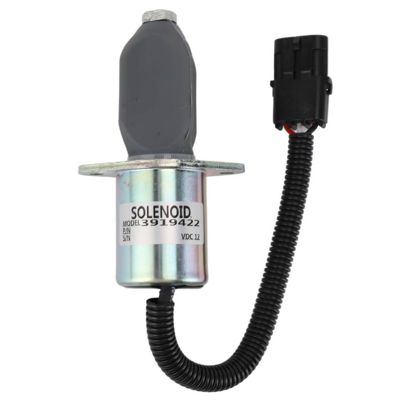 12 -V -Brennstoffausfallmagnetventil Genauiger sicherer Betrieb für Generator -Stillstand Eisenmaterial von YULEESIYIP