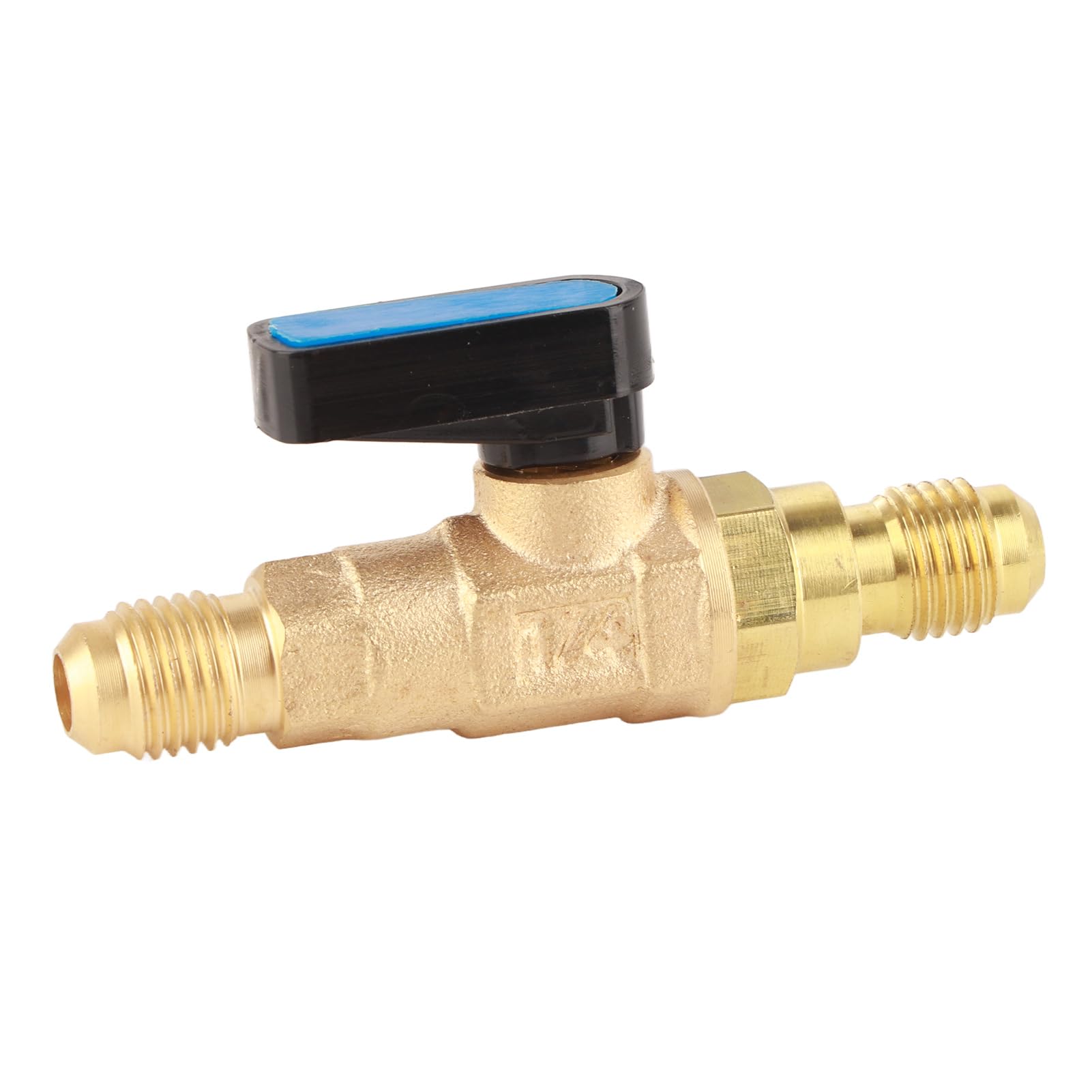 YULEESIYIP Klimaanlagen-Kühlschrank-Werkzeuge 1/4SAE Kältemittel-Steuerventil-Adapter Fluor Kugel ventil Messing ABS für HVAC-Kühlanlagen YULEESIYIP Klimaanlagen-Kühlschrank-Werkzeuge 1/4SAE Kältemittel-Steuerventil-Adapter Fluor Kugel ventil Messing ABS für HVAC-Kühlanlagen von YULEESIYIP