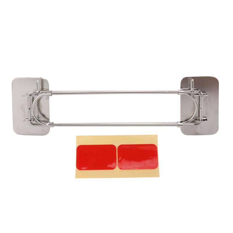 YULEESIYIP RV Corner Storage Bar Edelstahl Verstellbarer Rod Hook sichern Reise Dusche Mehrzweck von YULEESIYIP