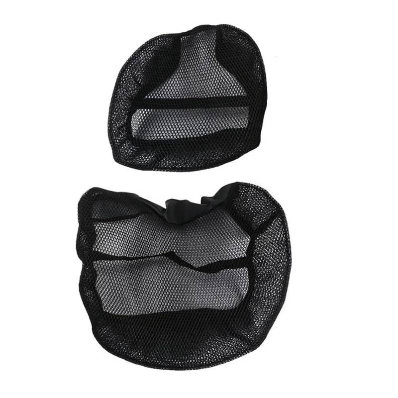 YULEGUDI Stoff Sattel Sitzbezug 3D Mesh Sitzbezug Für Hon┐da Für NC 750 Für NC750 X Für NC700X Für NC700XD Für NC700S Anti-Slip Nylon Stoff Kissen Sitz Abdeckung von YULEGUDI