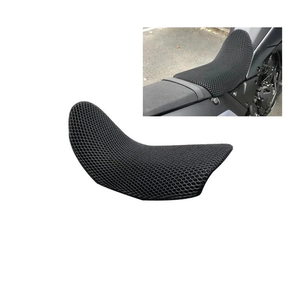 YULEGUDI Stoff Sattel Sitzbezug Motorrad Sitzkissen Abdeckung Für Y&amaha Für TENERE 700 T7 T700 Für Tenere 700 2020 Sitzkissen Schutz Abdeckung Sitz Anti-Slip Abdeckung(Driving Position) von YULEGUDI