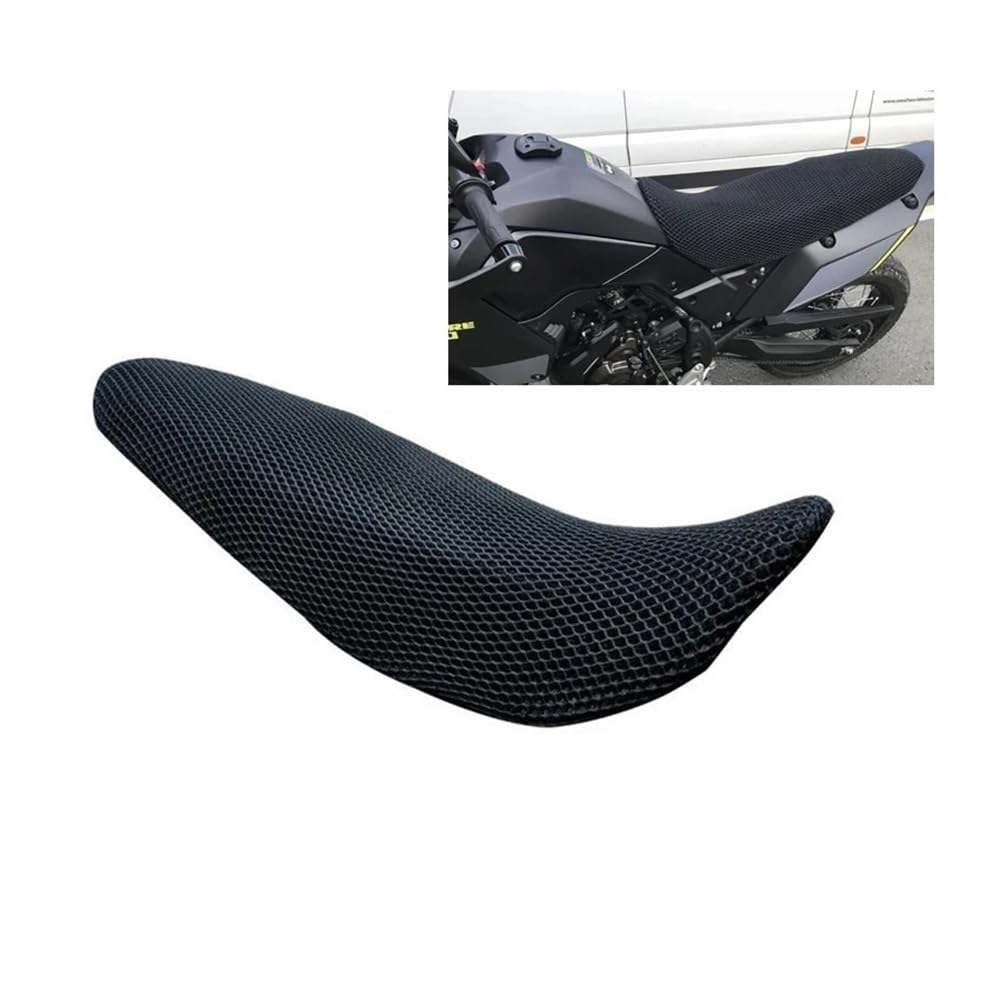 YULEGUDI Stoff Sattel Sitzbezug Motorrad Sitzkissen Abdeckung Für Y&amaha Für TENERE 700 T7 T700 Für Tenere 700 2020 Sitzkissen Schutz Abdeckung Sitz Anti-Slip Abdeckung(Full Coverage) von YULEGUDI