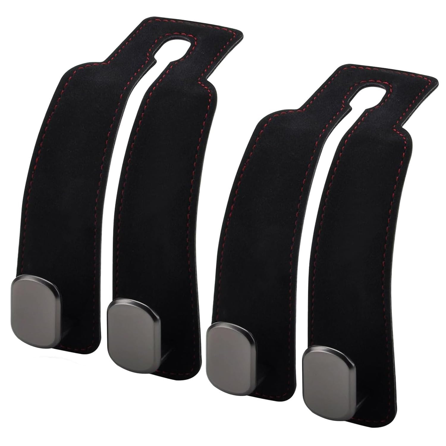 2 Stück Universal Auto Haken, Leder Autositz Haken, Geldbörsenhaken für Auto, Autositz Haken für Auto Taschenhalter Auto, Auto Haken, Doppelte Kopfstützen Haken, für Autositz Rücksitzhaken Kopfstütze 2 Stück Universal Auto Haken, Leder Autositz Haken, Geldbörsenhaken für Auto, Autositz Haken für Auto Taschenhalter Auto, Auto Haken, Doppelte Kopfstützen Haken, für Autositz Rücksitzhaken Kopfstütze von YULIAO