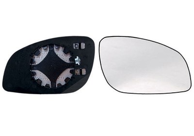 Yumax Spiegelglas+Haltefuß [Hersteller-Nr. 6432444] für Opel von YUMAX