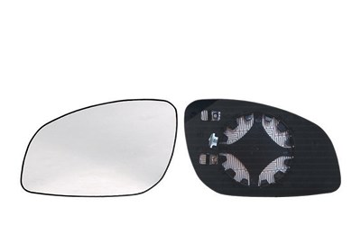 Yumax Spiegelglas+Haltefuß [Hersteller-Nr. 6471444] für Opel von YUMAX