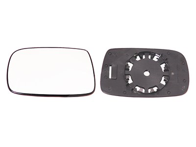 Yumax Spiegelglas+Haltefuß [Hersteller-Nr. 6401268] für Toyota von YUMAX