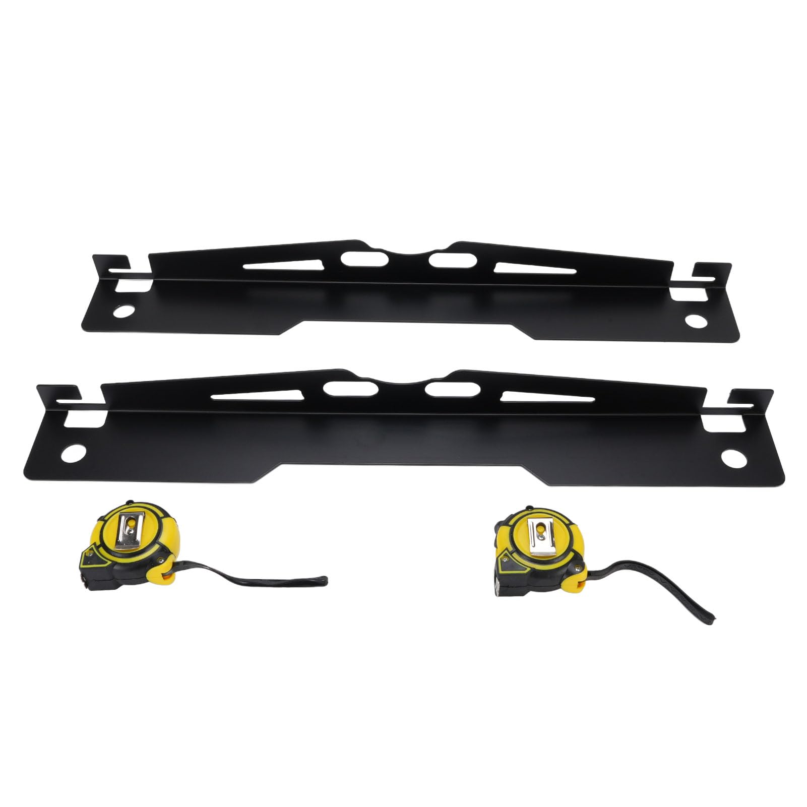 YUMILI Heavy Duty Wheel Alignment Tool Kit 2PCS Schwarzer Zehenausrichtungswerkzeugplatten mit 2 Klebebandmesures YUMILI Heavy Duty Wheel Alignment Tool Kit 2PCS Schwarzer Zehenausrichtungswerkzeugplatten mit 2 Klebebandmesures von YUMILI