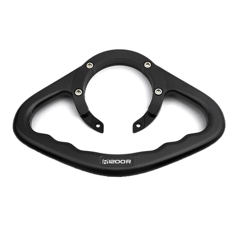 YUNDVLT Beifahrergriffe Compatible with B M W R1200R 1200R 1200 R 2015-2018 2017 2016 Motorrad Beifahrer Handgriffe Tank Grab Bar Griff Armlehne(Nero) von YUNDVLT