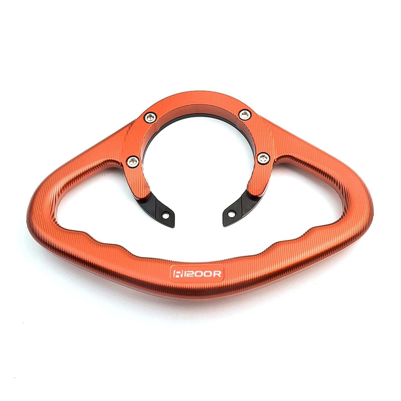 YUNDVLT Beifahrergriffe Compatible with B M W R1200R 1200R 1200 R 2015-2018 2017 2016 Motorrad Beifahrer Handgriffe Tank Grab Bar Griff Armlehne(Orange) von YUNDVLT