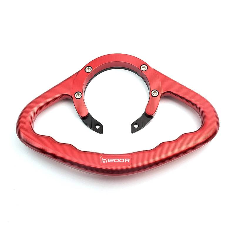 YUNDVLT Beifahrergriffe Compatible with B M W R1200R 1200R 1200 R 2015-2018 2017 2016 Motorrad Beifahrer Handgriffe Tank Grab Bar Griff Armlehne(Rosso) von YUNDVLT