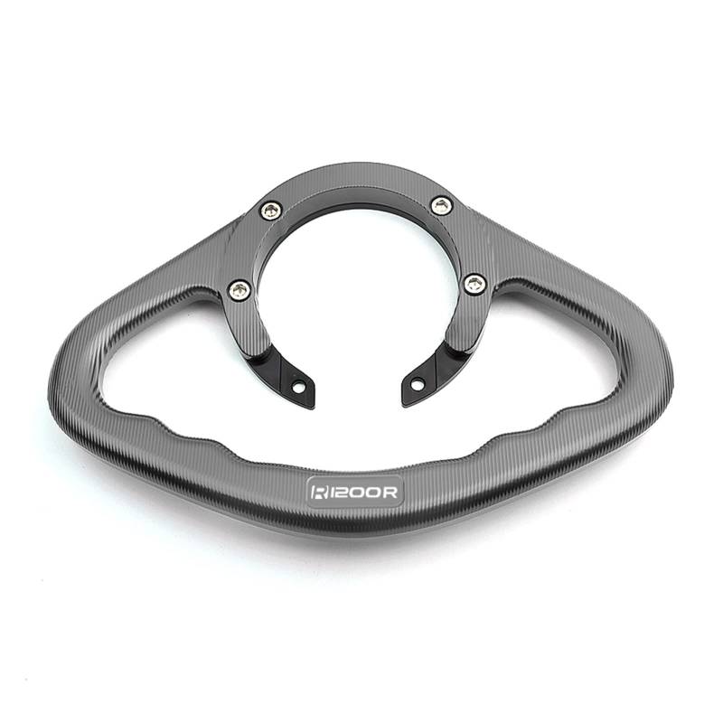 YUNDVLT Beifahrergriffe Compatible with B M W R1200R 1200R 1200 R 2015-2018 2017 2016 Motorrad Beifahrer Handgriffe Tank Grab Bar Griff Armlehne(Titanium) von YUNDVLT