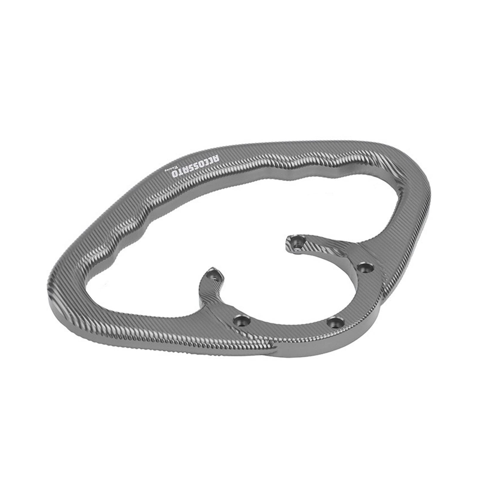 YUNDVLT Beifahrergriffe Compatible with CF Moto CF NK300 NK300 250 NK 300 250NK NK250 Motorrad Zubehör Beifahrer Griffe Handgriffe Kindersitz Armlehne(Titanium) von YUNDVLT