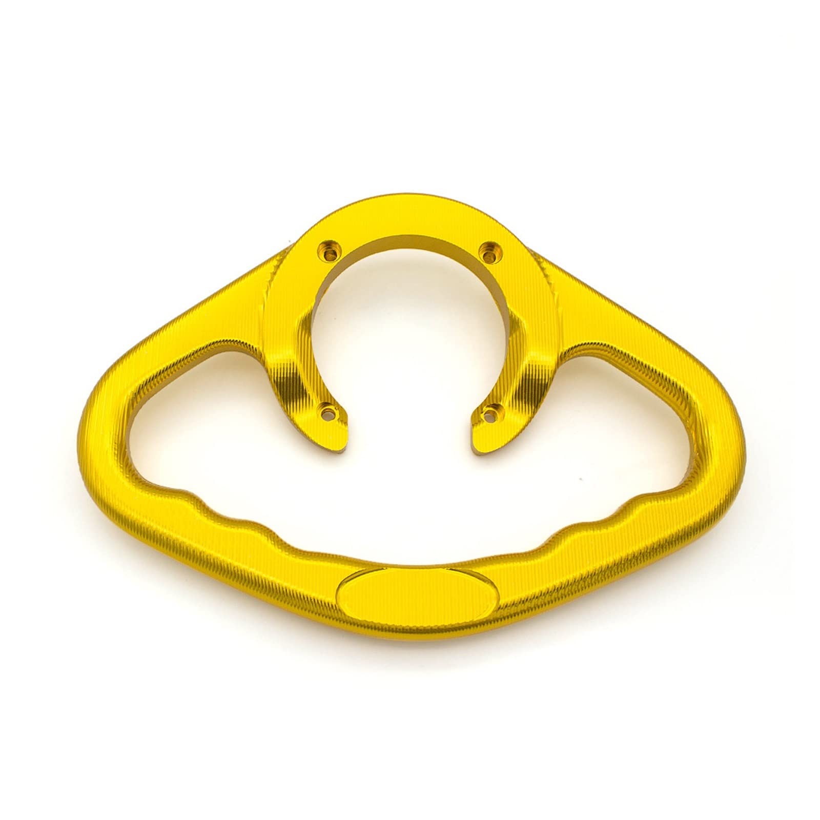 YUNDVLT Beifahrergriffe Compatible with Hyo Sung GT250R GT650R GV650 GT 650 250 R Motorrad Aluminium Passagiergriff Griff Handgriff Tank Armlehne(Gold) von YUNDVLT