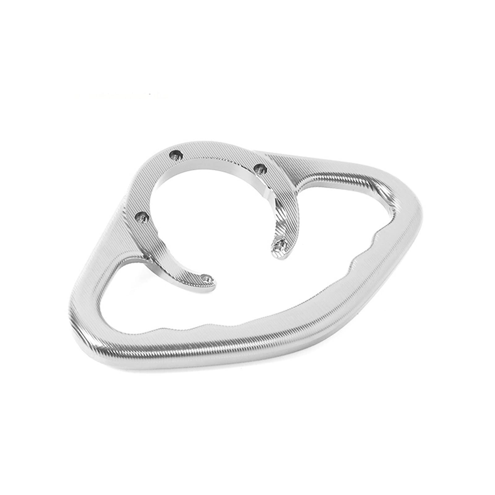 YUNDVLT Beifahrergriffe Motorrad Beifahrer Handgriffe Handgriff Tank Grab Bar Griffe Armlehne Schwarz SV650 Und SV650S 2003/2013(Silver) von YUNDVLT