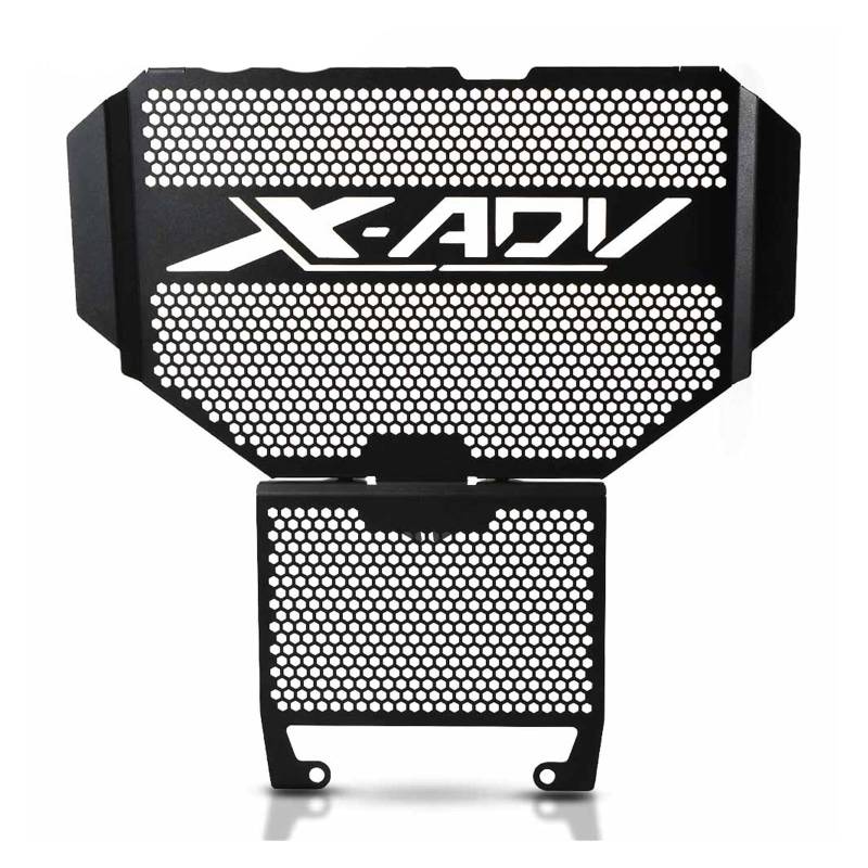 YUNDVLT Kühler Grills chutz 2023 Motorrad-Kühlergrillschutz-Abdeckungsschutz Compatible with Hon Da XADV 750 X-ADV 750 XADV750 X ADV 750 2017–2022(Black6) von YUNDVLT