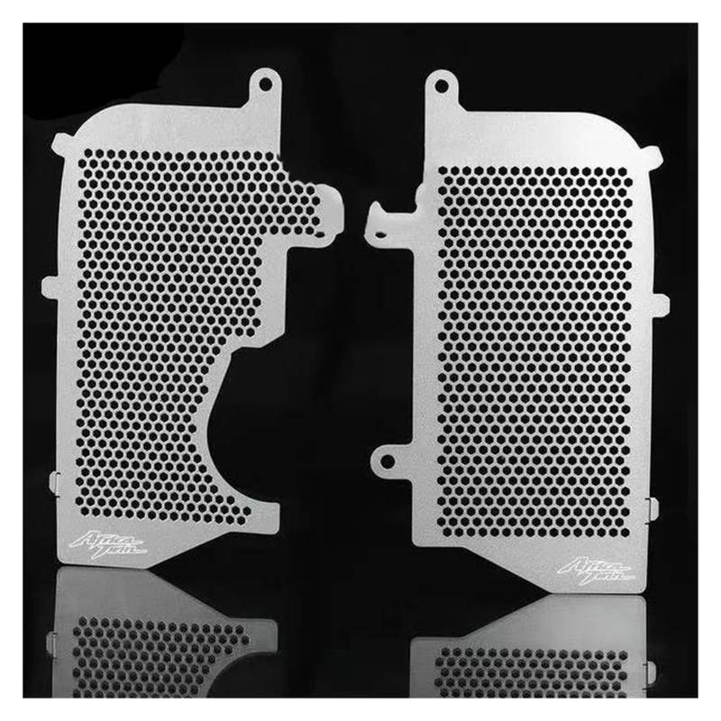 YUNDVLT Kühler Grills chutz Africatwin Adventure Sports 2020–2022 CRF 1100 L ADV Motorrad-Kühlergrillschutzabdeckung Compatible with Hon Da CRF1100L Africa Twin(Silver1) von YUNDVLT