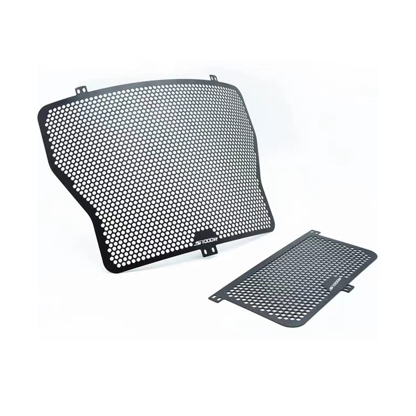 YUNDVLT Kühler Grills chutz Compatible with B M W S1000R S1000XR 2013-2016 S1000 XR Motorrad Kühlergrill Schutz Schutz Abdeckung S 1000 RR S1000RR HP4 2014 2015 2016(Black2) von YUNDVLT