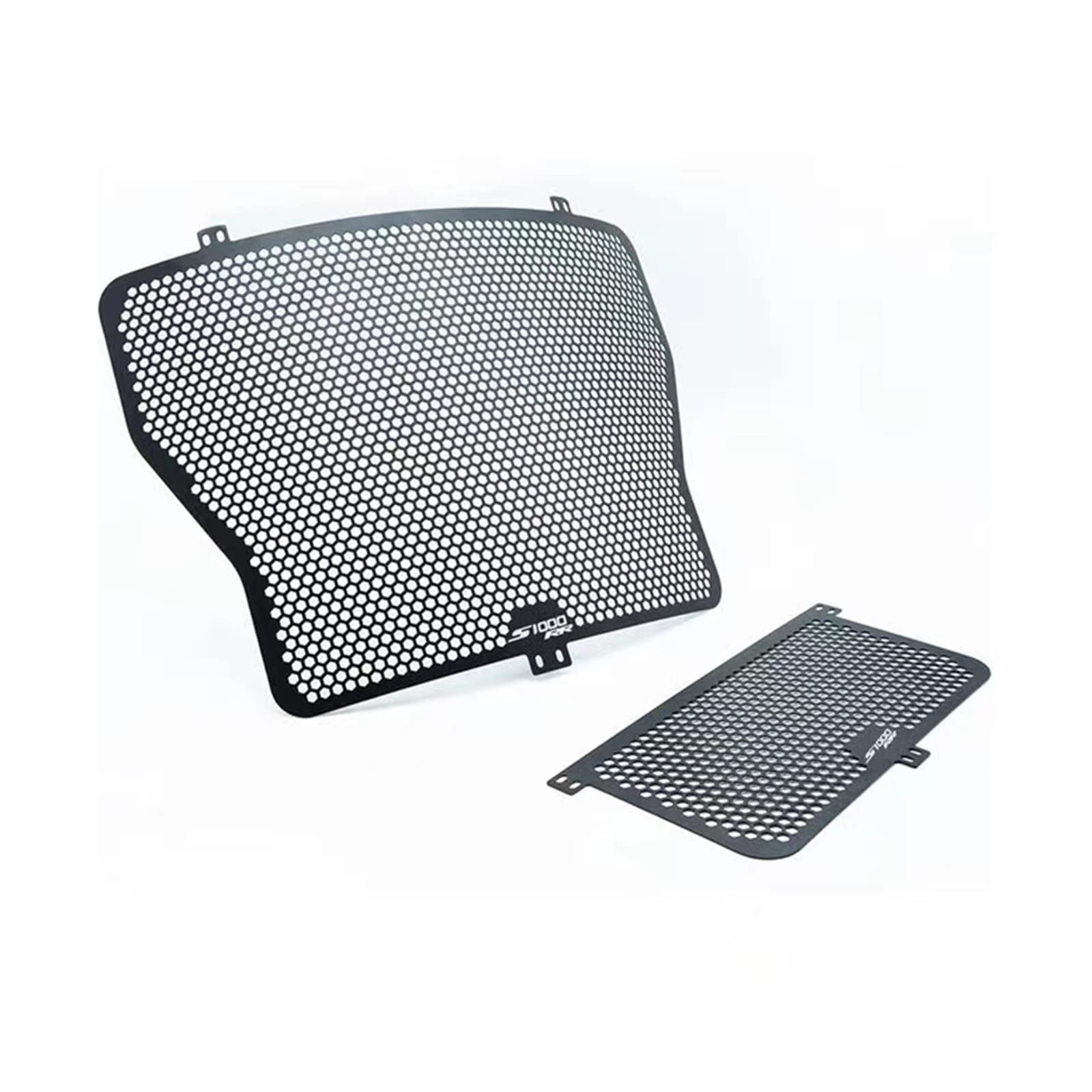YUNDVLT Kühler Grills chutz Compatible with B M W S1000R S1000XR 2013-2016 S1000 XR Motorrad Kühlergrill Schutz Schutz Abdeckung S 1000 RR S1000RR HP4 2014 2015 2016(Black3) von YUNDVLT