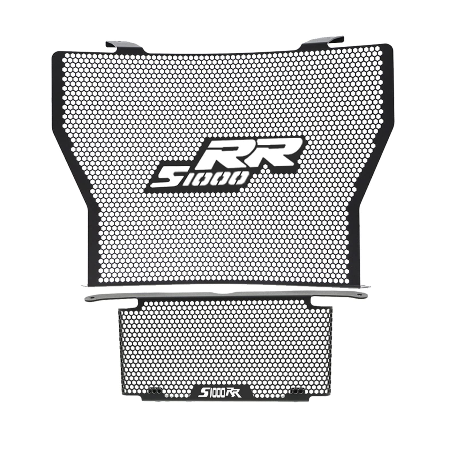 YUNDVLT Kühler Grills chutz Compatible with B M W S1000RR S1000 RR 2018 2017 2016 2015 2014 2013 2012 2011 2010 Motorrad Kühlergrill Schutz Abdeckung Öl Kühler Schutz(Black14) von YUNDVLT