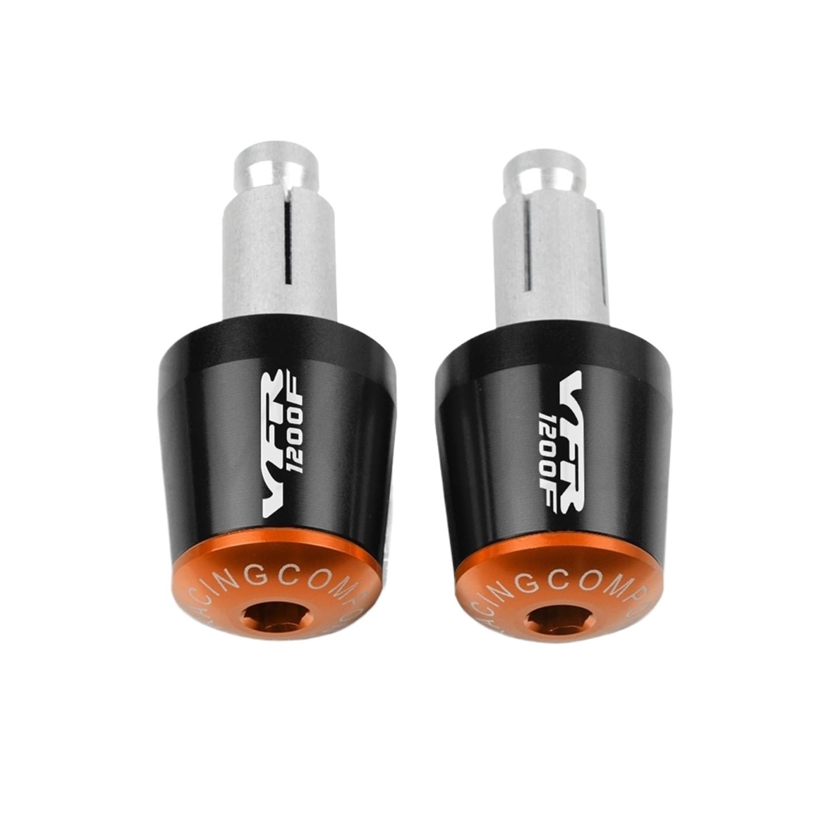 YUNDVLT Lenkerenden Sind Motorrad Lenkergriffe Ende Lenkerkappe Endstopfen Compatible with Hon Da VFR1200 / F VFR1200X Crosstourer 1200 VFR 1200 VFR1200 F X(H1) von YUNDVLT