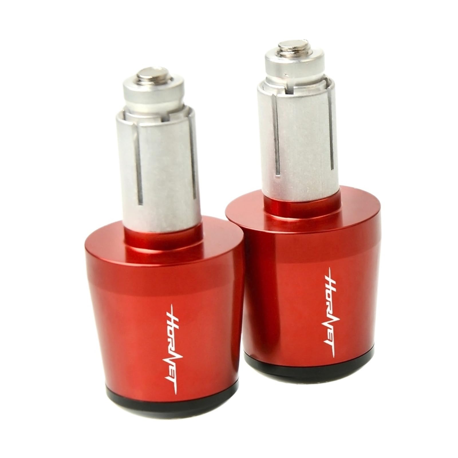 YUNDVLT Lenkerenden Sind Motorrad Lenkergriffe Slider Cap Stopfen 22 MM Lenkergriffe Enden Compatible with Hon Da CBF 600 SA CBF 600 CB650F CB600 CB900F Hornet 250(Rosso) von YUNDVLT