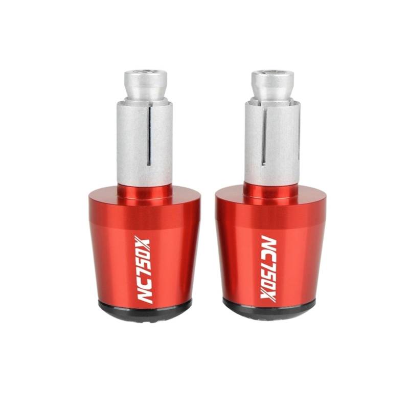 YUNDVLT Lenkerenden Sind Motorradzubehör Lenker Handgriffe Lenkerendkappe Compatible with Hon Da NC 750X NC750 X XD/XA 2016-2019(M13) von YUNDVLT
