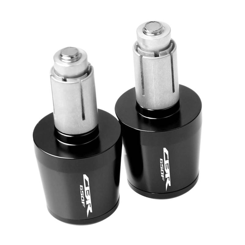 YUNDVLT Lenkerenden Sind Motorradzubehör Lenkergriffe Lenkerende Handkappe Compatible with Hon Da CBR650F CBR 650F CBR 50 F 2014-2016(Nero) von YUNDVLT