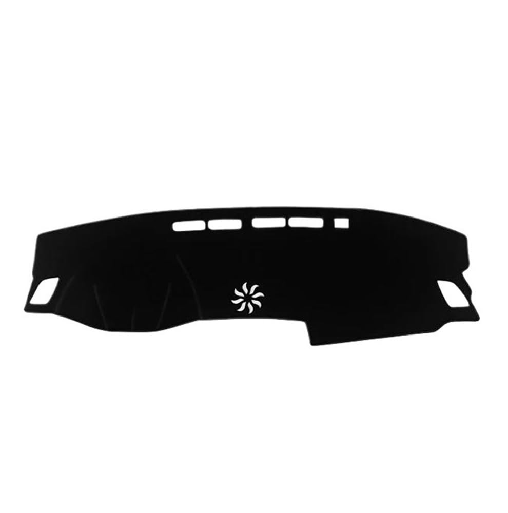 Auto Dash Mat Abdeckung Für Accord 10th Gen 2018 2019 2020 2021 2022 Auto Dashboard Abdeckung Matte Sonnenschutz Pad Instrument Panel Teppiche Fall(A LHD Black Side) von YUNLL
