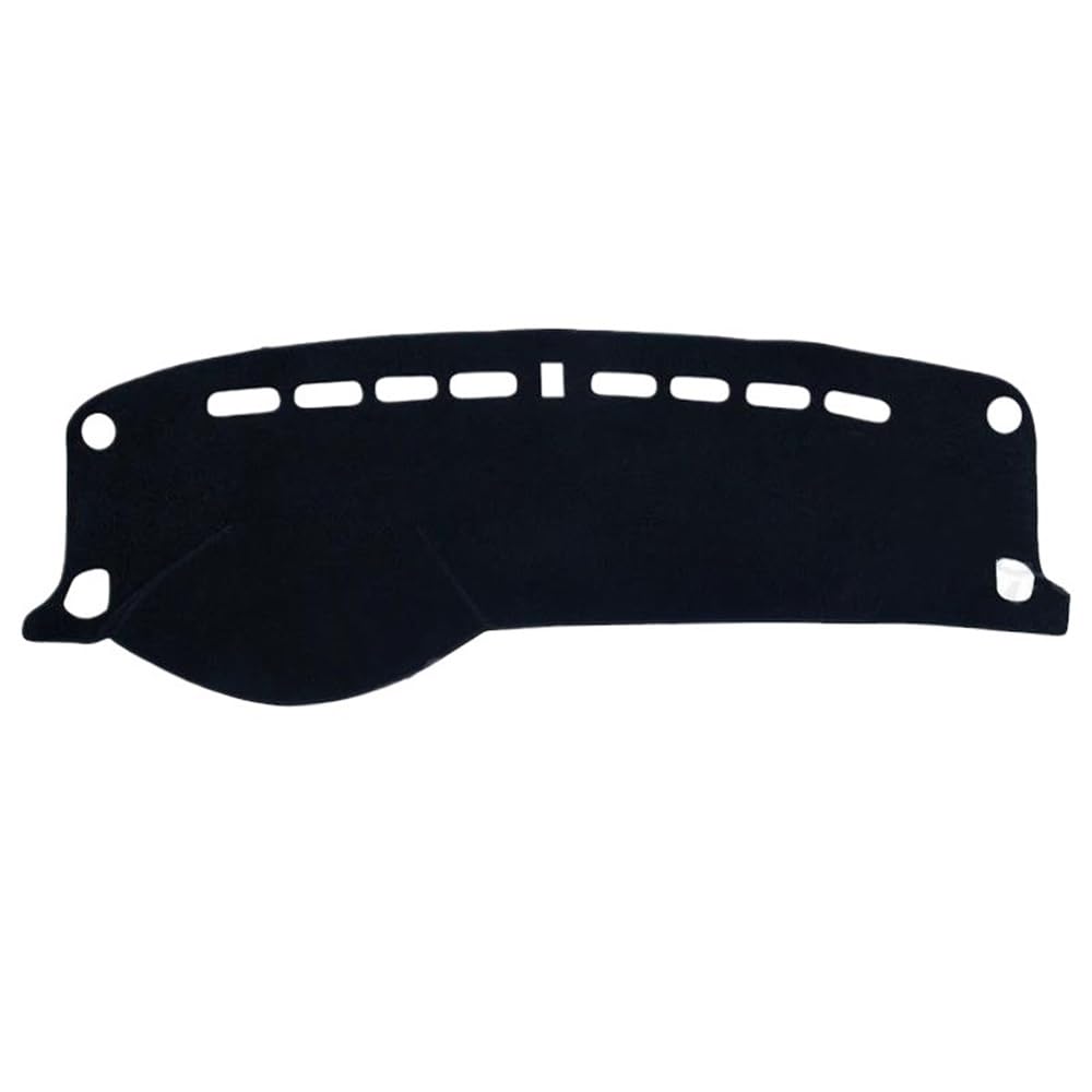 Auto Dash Mat Abdeckung Für Accord 6 1997–2002 Anti-Rutsch-Matte Armaturenbrett-Abdeckung Sonnenschutz Teppich-Zubehör(Left Drive - Black) von YUNLL