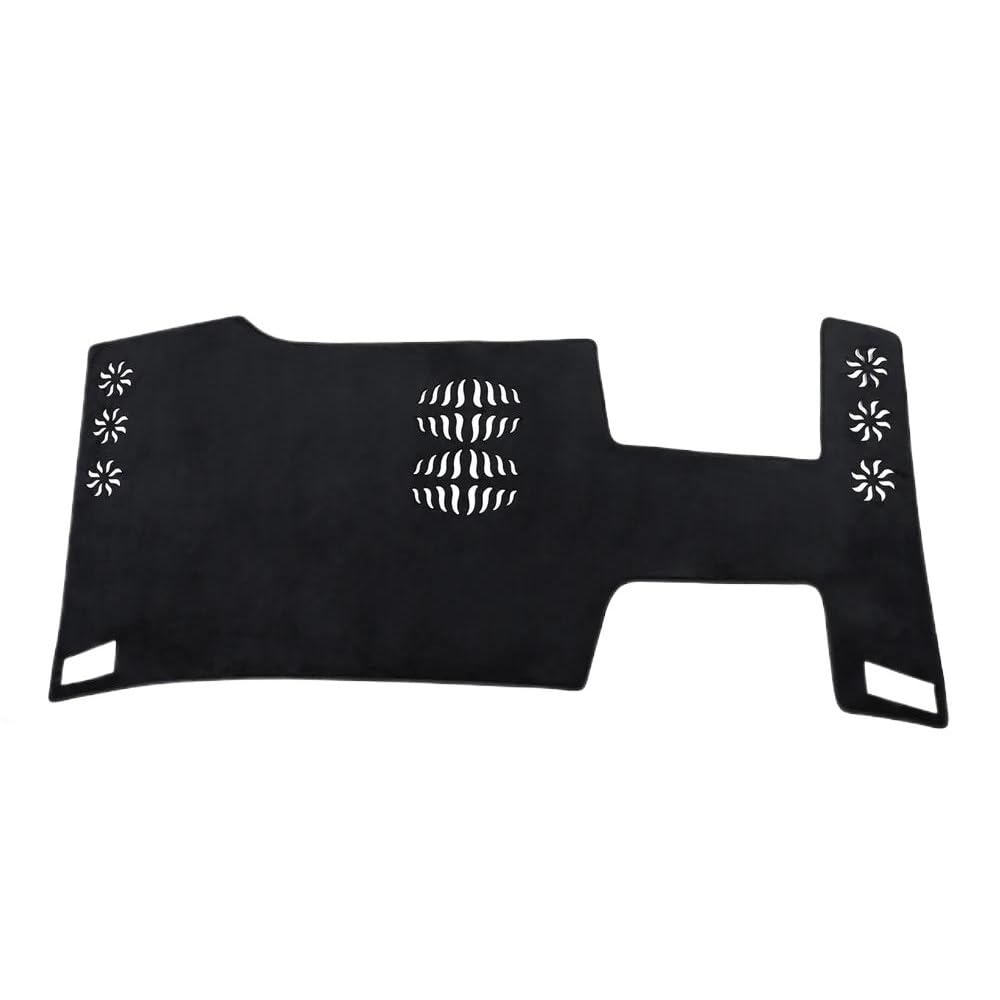 Auto Dash Mat Abdeckung Für Alphard Für Vellfire Für 40 Serie 2023 2024 Dashboard Abdeckung Pad Dash Matte Auto Zubehör Schützende Sonnenschirm Teppich(HUD Right rudder) von YUNLL