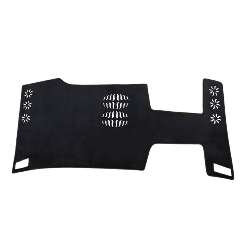 Auto Dash Mat Abdeckung Für Alphard Für Vellfire Für 40 Serie 2023 2024 Dashboard Abdeckung Pad Dash Matte Auto Zubehör Schützende Sonnenschirm Teppich(HUD Right rudder) von YUNLL