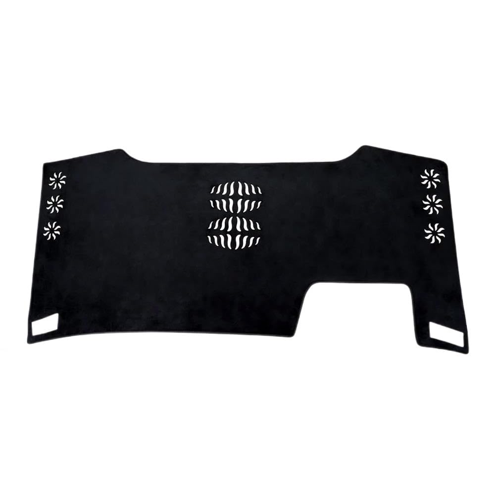 Auto Dash Mat Abdeckung Für Alphard Für Vellfire Für 40 Serie 2023 2024 Dashboard Abdeckung Pad Dash Matte Auto Zubehör Schützende Sonnenschirm Teppich(NO HUD Right rudder) von YUNLL