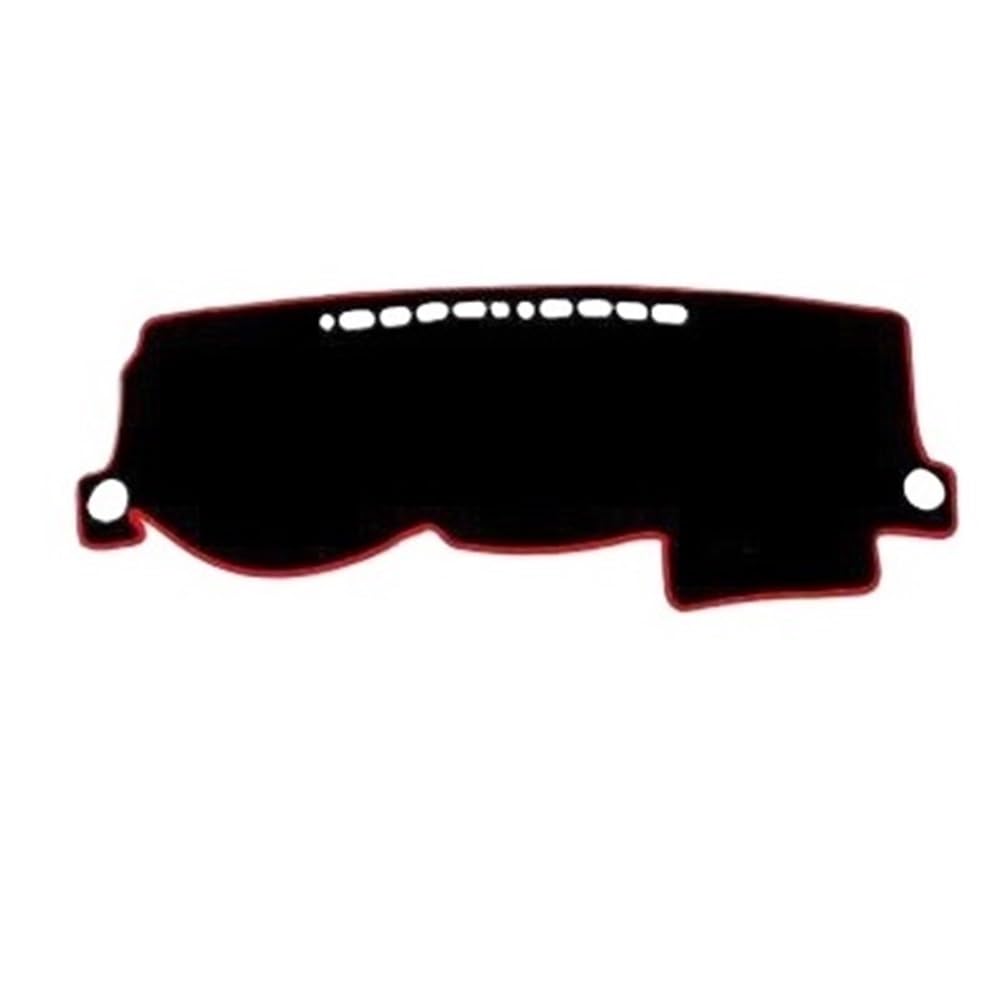 Auto Dash Mat Abdeckung Für BYD Für F3 2005-2013 Auto Dashboard Vermeiden Licht Pad Instrument Plattform Schreibtisch Abdeckung Matten Teppiche(Red) von YUNLL