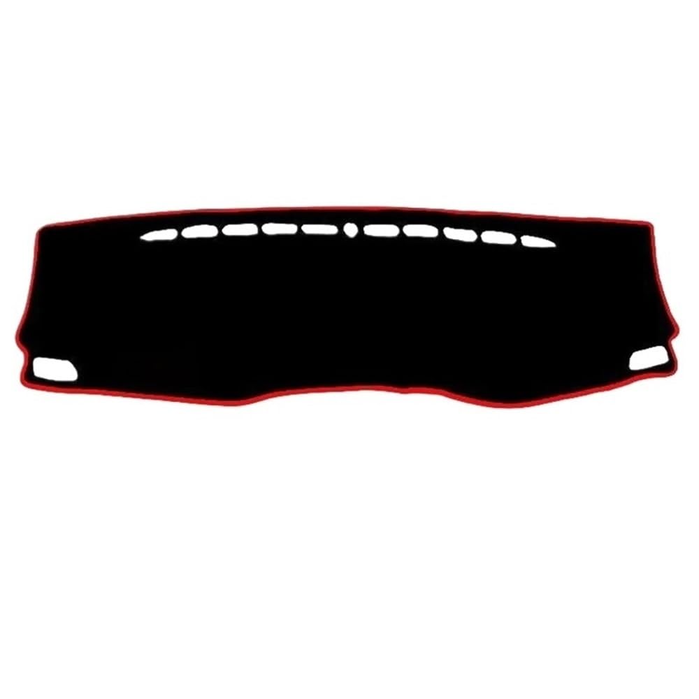 Auto Dash Mat Abdeckung Für Captiva 2019 2020 2021 2022 2023 Dashboard Abdeckung Dash Matte Sonnenschutzdach Teppich Auto Styling(Right Hand Drive,Red) von YUNLL