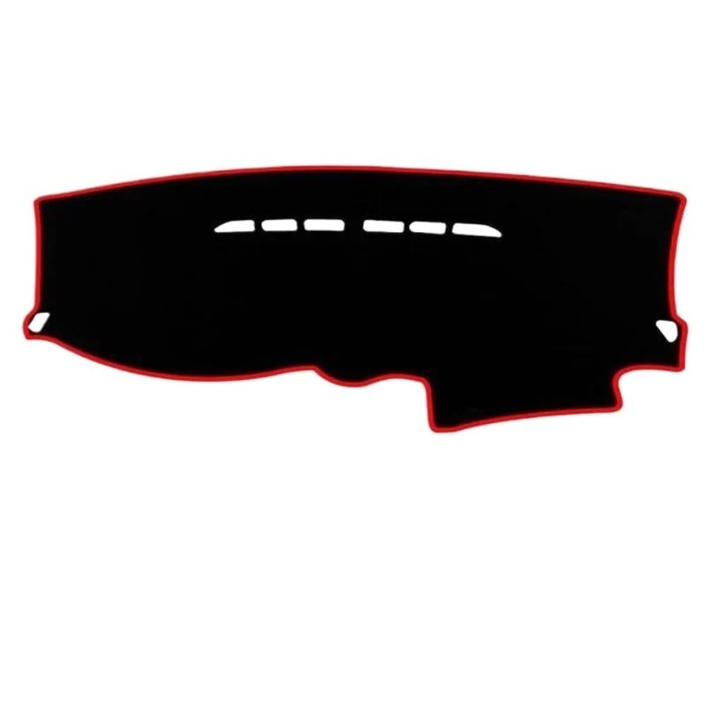 Auto Dash Mat Abdeckung Für Focus 2 Für MK2 2005 2006 2007-2011 Dashboard Matte Abdeckung Pad Sonnenschutz Instrument Teppich Auto Zubehör LHD(Red side) von YUNLL