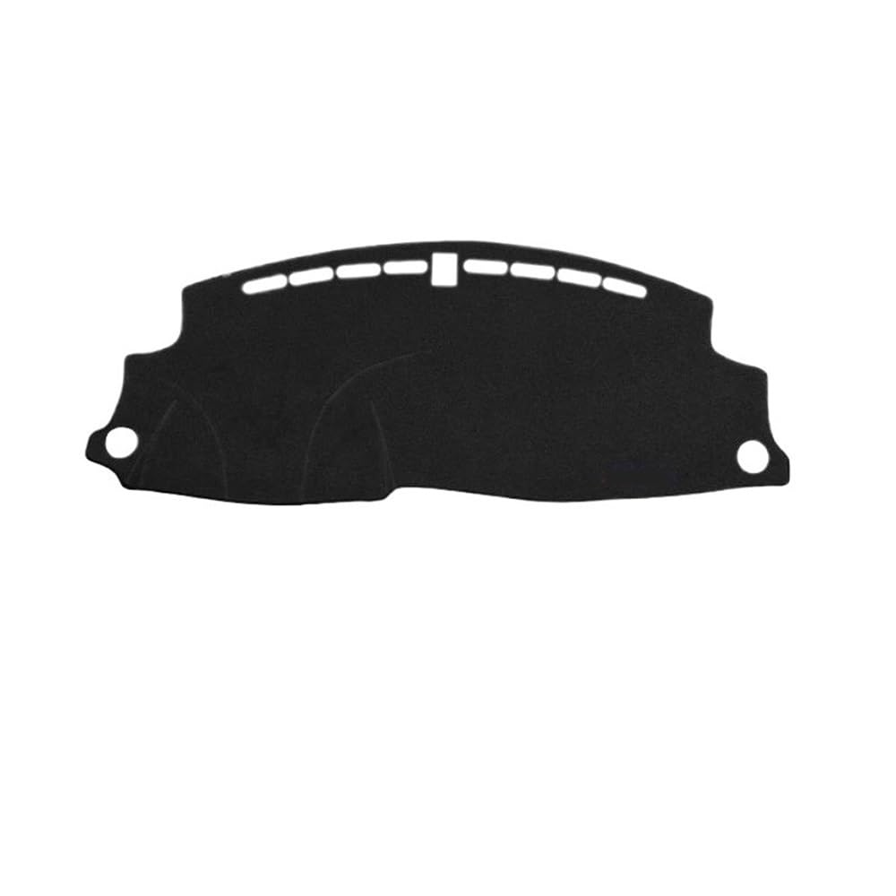 Auto Dash Mat Abdeckung Für HRV Für HR-V RU 2014-2020 Auto Dashboard Abdeckung Matte Sonnenschutz Pad Instrument Panel Teppiche Zubehör(LHD Black Side) von YUNLL
