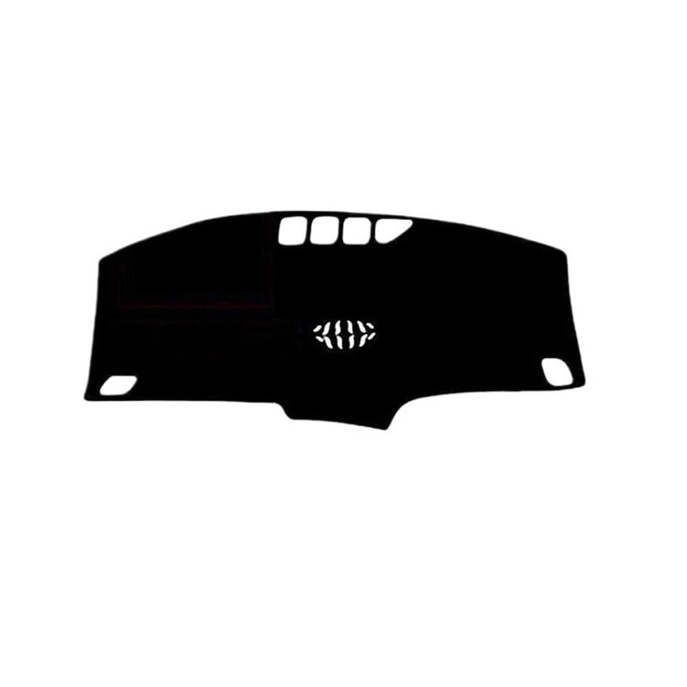 Auto Dash Mat Abdeckung Für ID.3 Für ID3 2019 2020 2021 2022 2023 Auto Innere Dashboard Abdeckung Auto Dash Matte Teppich Sonnenschutz Pad(Black LHD No HUD) von YUNLL