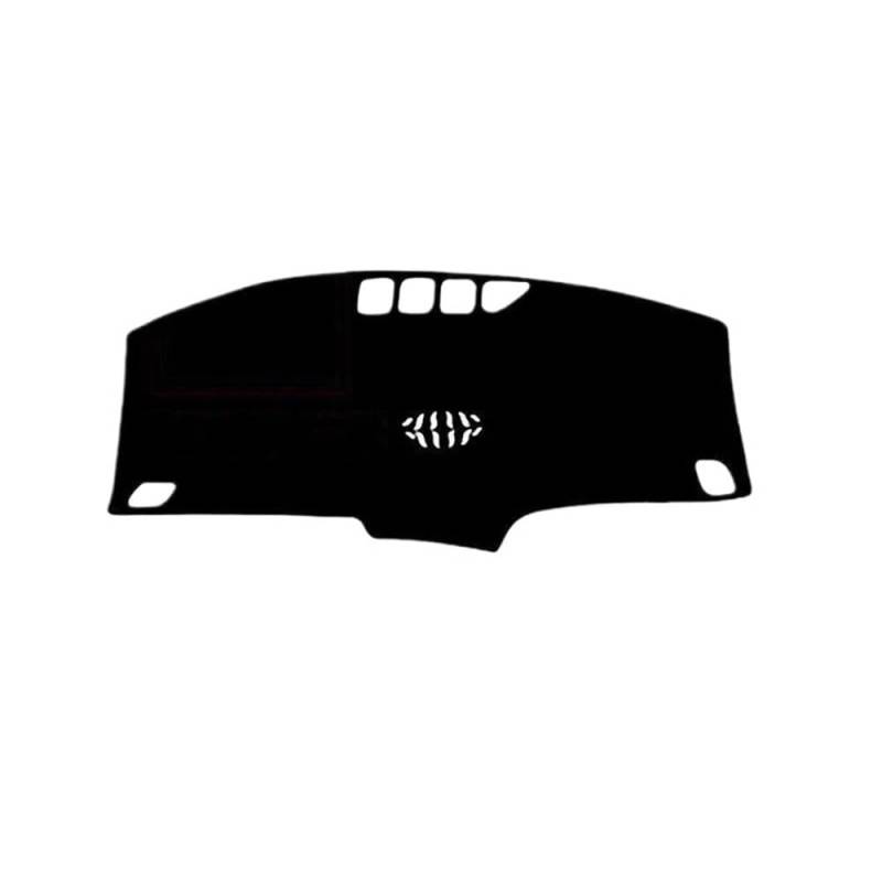 Auto Dash Mat Abdeckung Für ID.3 Für ID3 2019 2020 2021 2022 2023 Auto Innere Dashboard Abdeckung Auto Dash Matte Teppich Sonnenschutz Pad(Black LHD No HUD) von YUNLL
