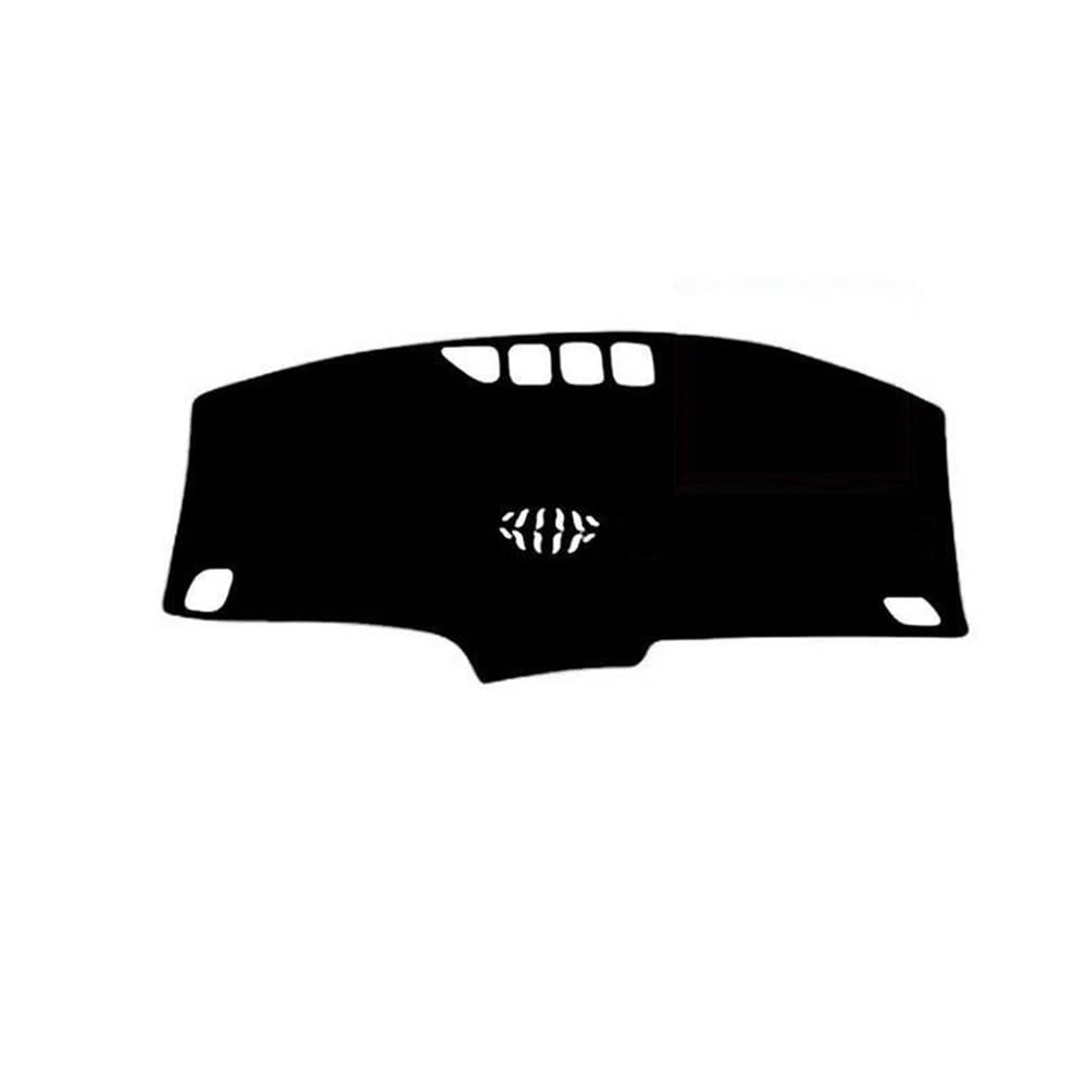 Auto Dash Mat Abdeckung Für ID.3 Für ID3 2019 2020 2021 2022 2023 Auto Innere Dashboard Abdeckung Auto Dash Matte Teppich Sonnenschutz Pad(Black RHD No HUD) von YUNLL
