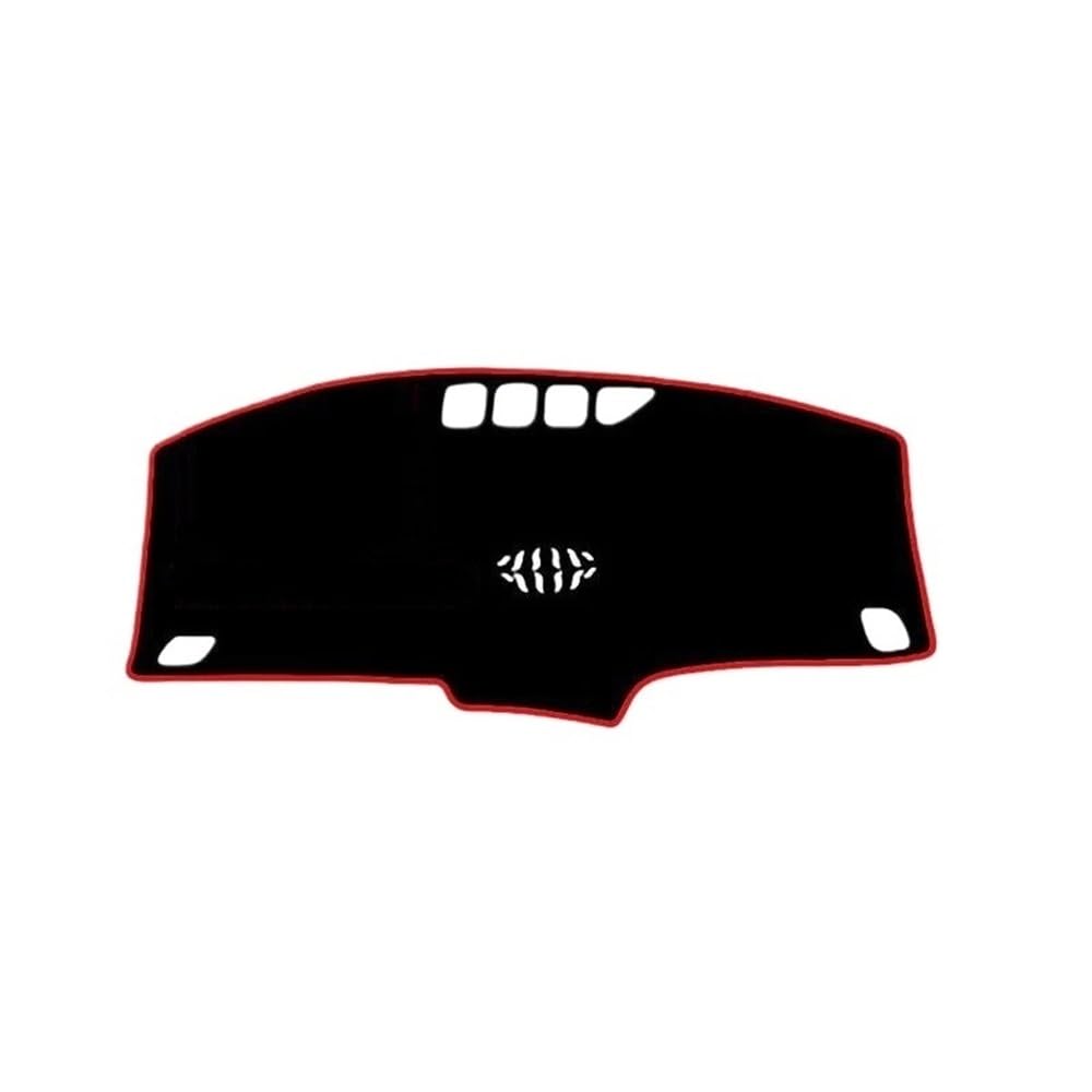 Auto Dash Mat Abdeckung Für ID.3 Für ID3 2019 2020 2021 2022 2023 Auto Innere Dashboard Abdeckung Auto Dash Matte Teppich Sonnenschutz Pad(Red LHD No HUD) von YUNLL