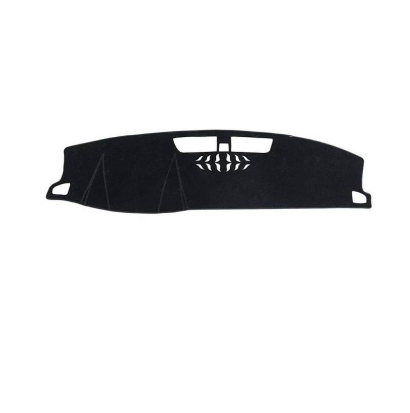 Auto Dash Mat Abdeckung Für Kodiaq 2016-2022 Auto-Armaturenbrett-Abdeckungsmatten Vermeiden Licht Sonnenschutz-Pad Instrumententafel-Teppiche(A LHD Black Side) von YUNLL