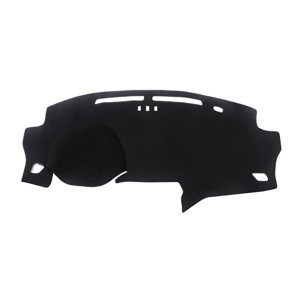 Auto Dash Mat Abdeckung Für Leaf 2017-2022 Für EV Dashboard Abdeckung Pad Dash Matte Auto Zubehör Teppich Instrument Panel Teppich(LHD) von YUNLL