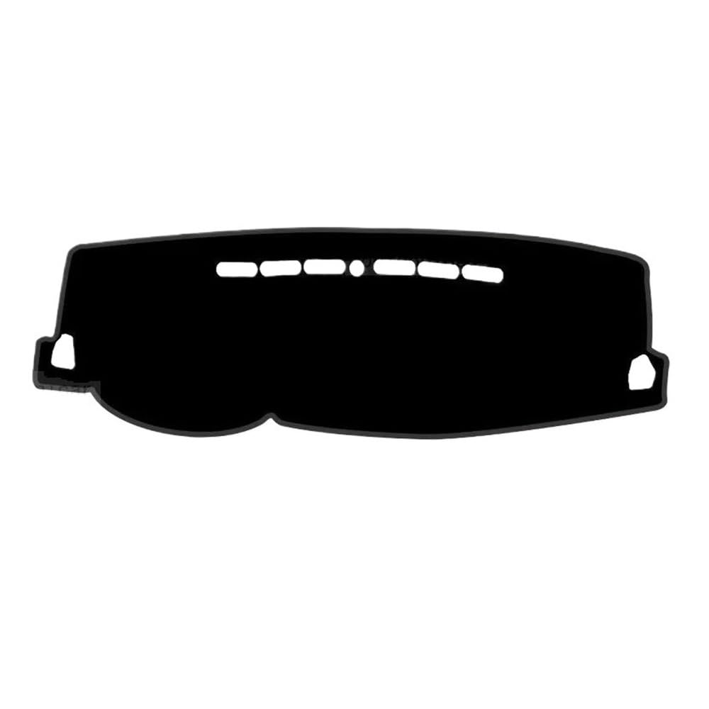 Auto Dash Mat Abdeckung Für MG Für RX8 2020-2022 Auto Dashboard Abdeckung Matte Sonnenschutz Pad Vermeiden Licht Matte Instrument Teppich Schutz Zubehör(LHD Black Side) von YUNLL
