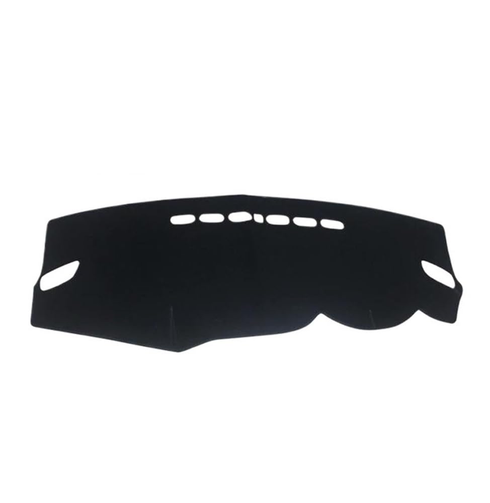 Auto Dash Mat Abdeckung Für Outlander 3 Für PHEV 2013-2020 Auto Dashboard Abdeckung Sonnenschutz Vermeiden Licht Matte Pad Instrument Panel Teppiche(A RHD Black Side) von YUNLL